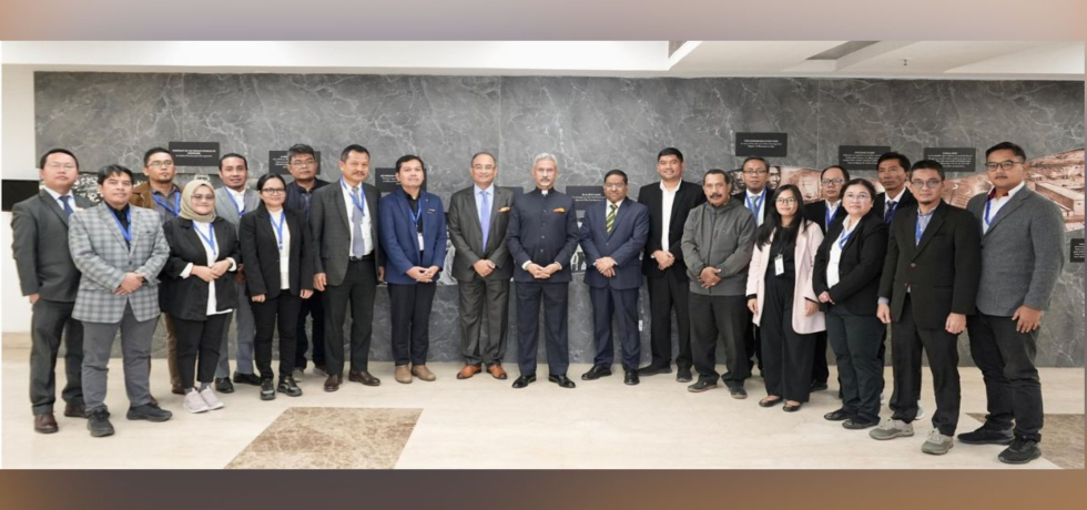 Indonesian media's courtesy call on EAM  Dr. S. Jaishankar - 26 January, 2025